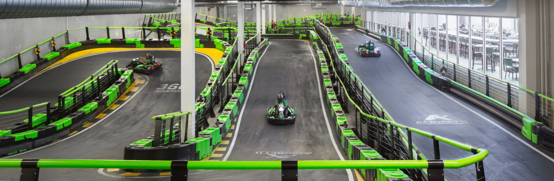 Andretti Indoor Karting & Games Race Track