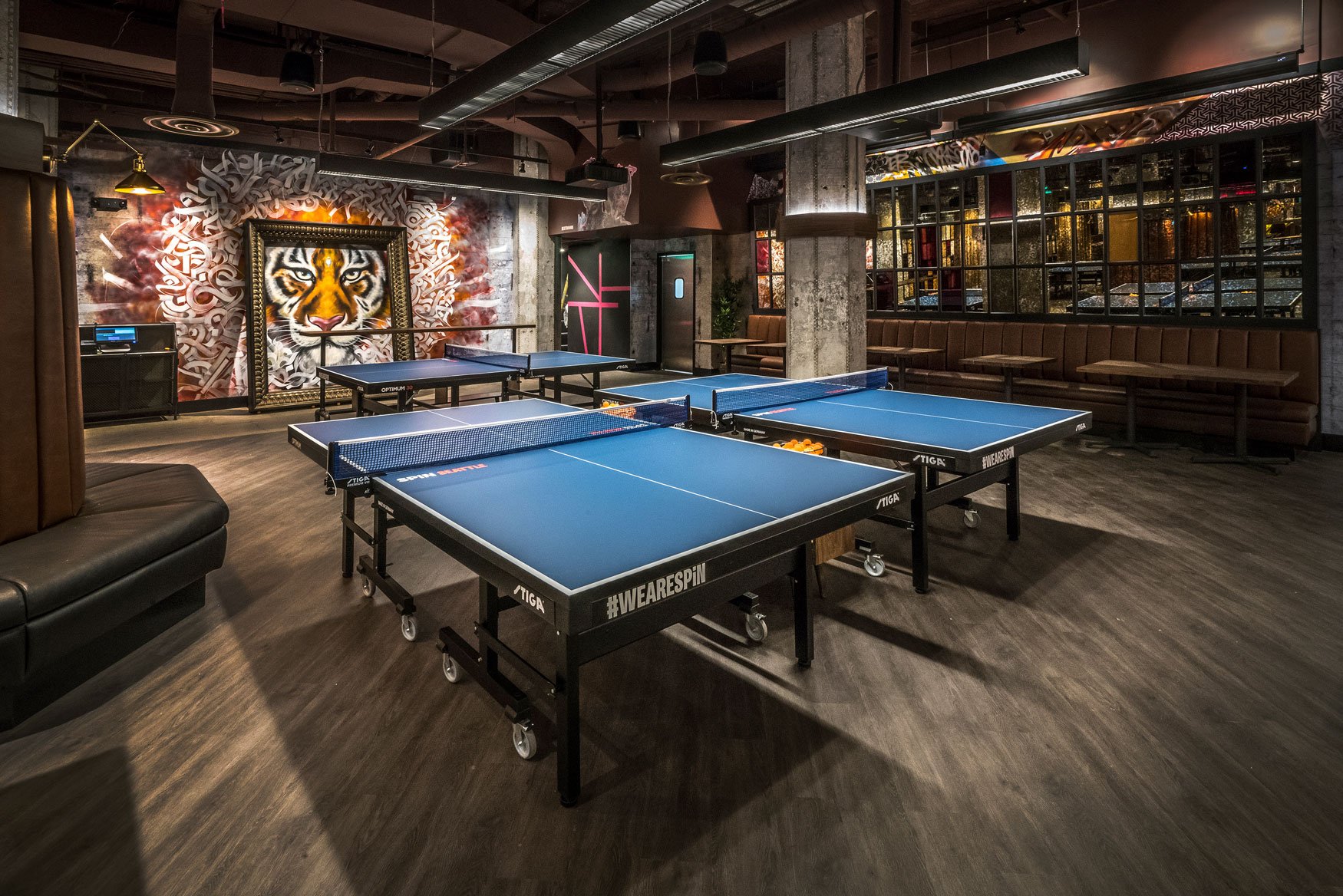 ARCO/Murray Completes Ping Pong Social Club for SPiN Global ARCO/Murray