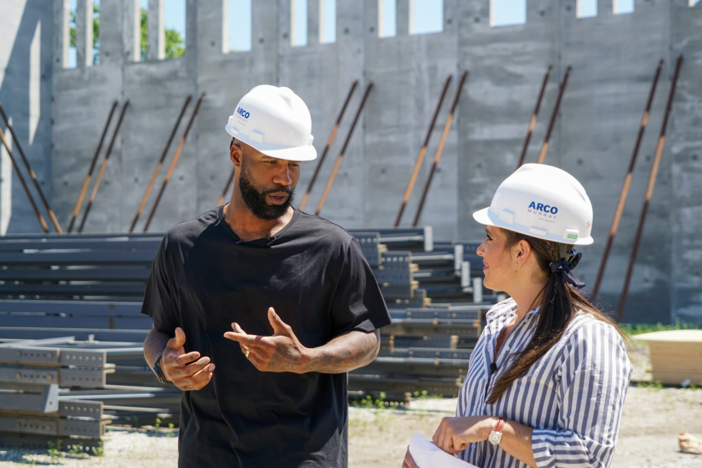 Chicago Cubs Outfielder Jason Heyward Gives Tour of NACC as Construction  Progresses on His New Baseball Academy for Inner-City Youth - ARCO/Murray