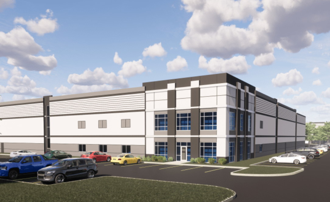 ARCO/Murray Construction Progress on Royal Gateway Spec Industrial Warehouse in Minnesota