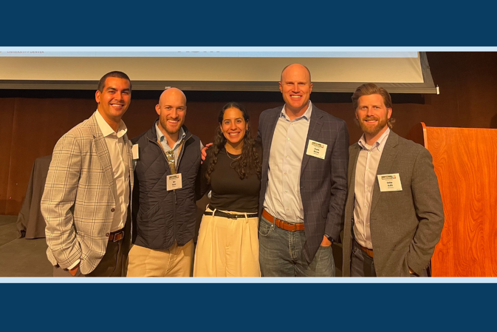 ARCO/Murray Denver Team celebrating their ranking at the Fast 50 Cocktail Reception.