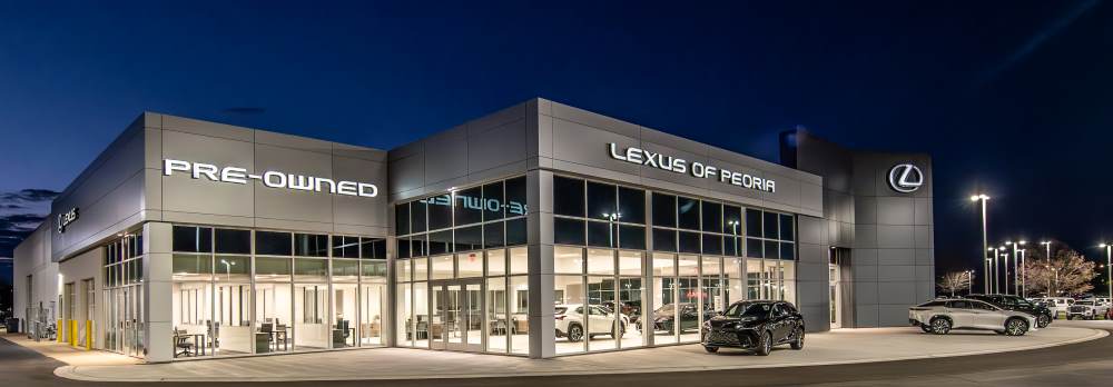 Lexus of Peoria Automotive Dealership Construction Expansion by ARCO/Murray - Exterior Photo