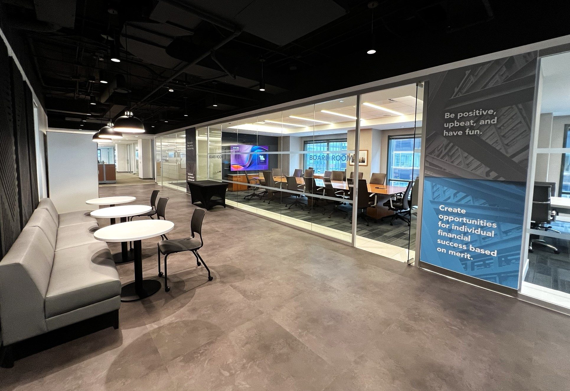 ARCO/Murray Office Board Room at 500 W. Monroe in Downtown Chicago