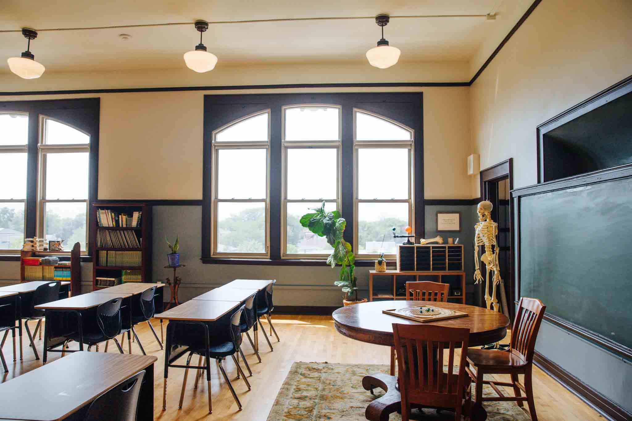 Field School Historic Adaptive Reuse Conversion Construction Project - Classroom Photo 3