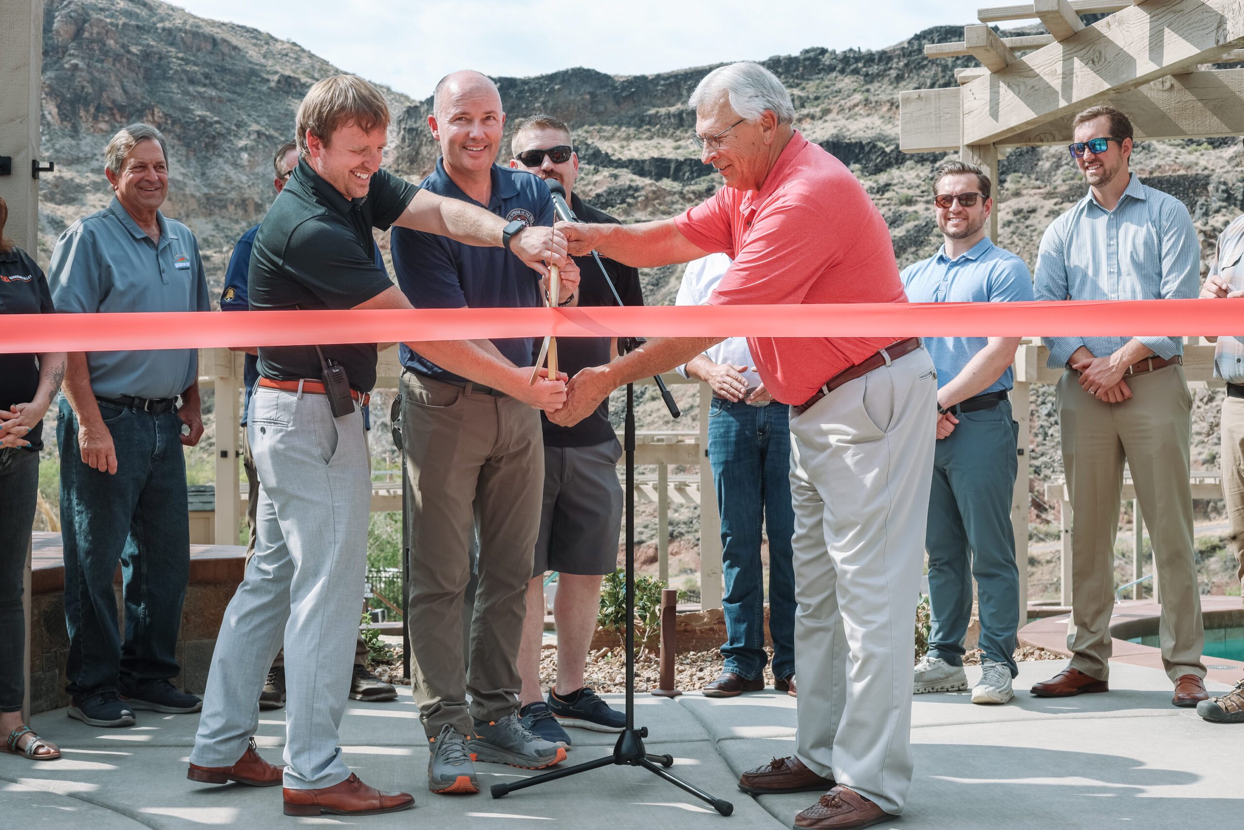 Grand Opening and Ribbon Cutting Event for Zion Canyon Hot Springs