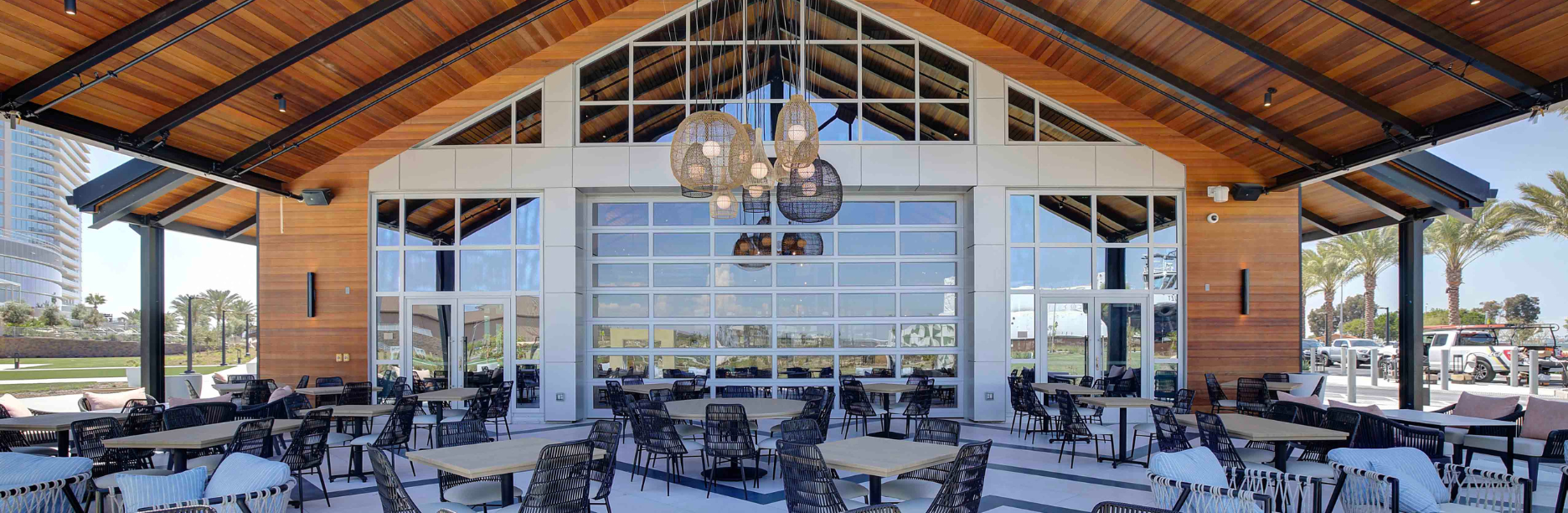 Marzul Coastal Cuisine Back Patio