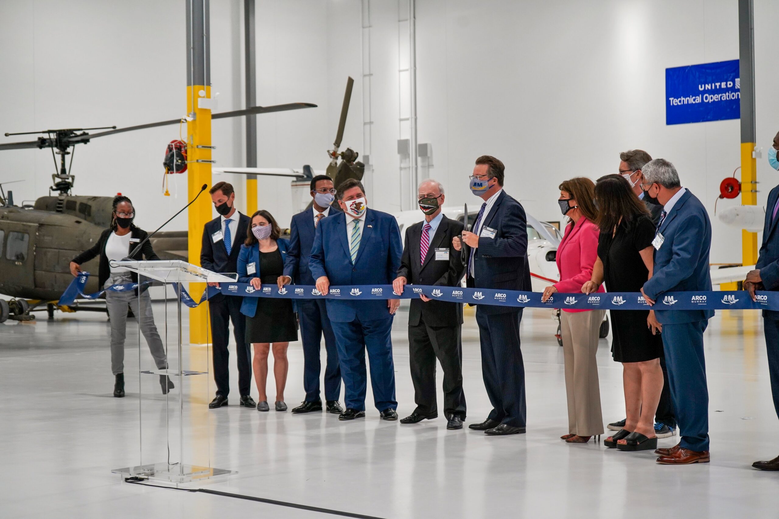 Aviation Mechanical School Ribbon-Cutting in Chicago