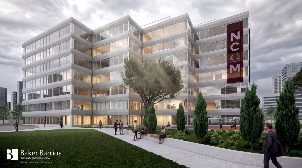 Healthcare Higher Education Vocational School Construction Project - NCOM Exterior Rending Photo