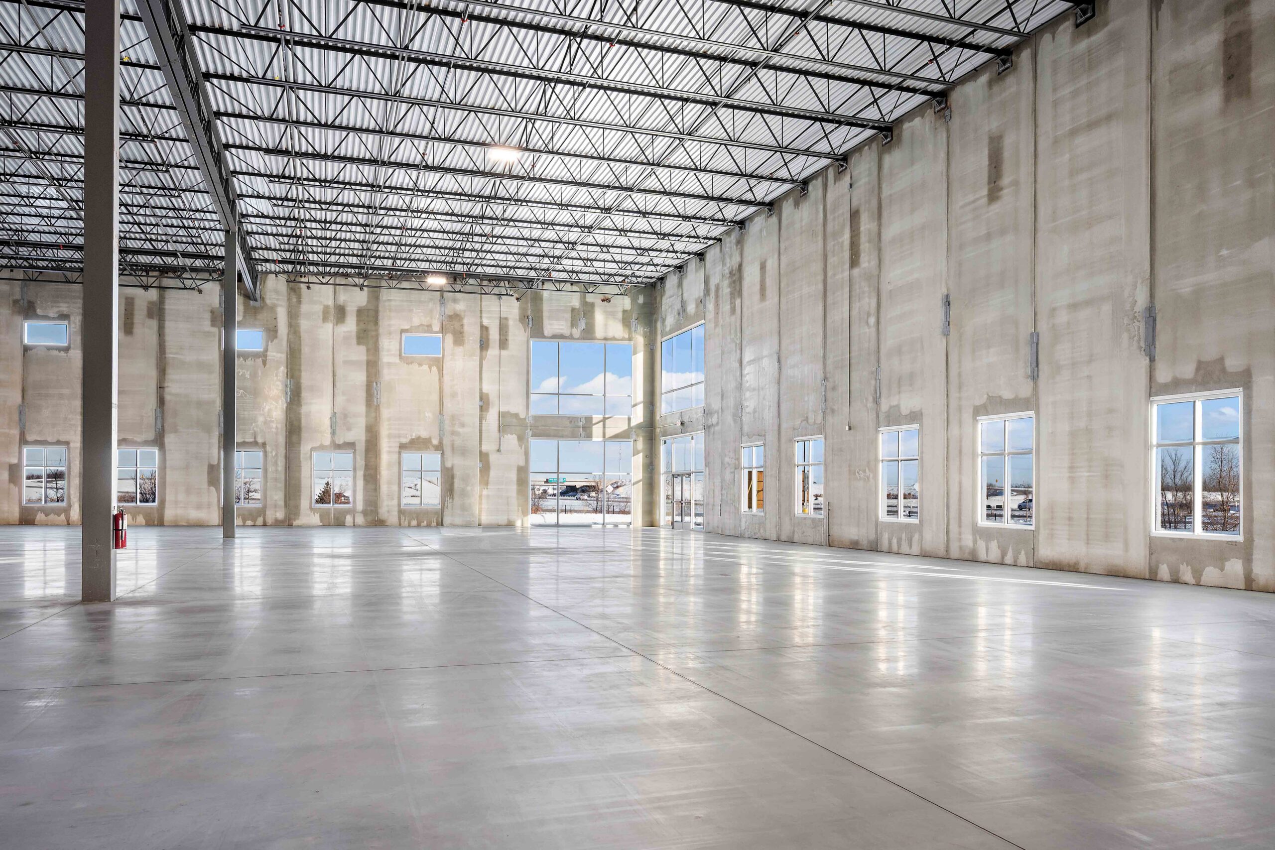 610 Junction, Building 4 Speculative Industrial Warehouse Construction by ARCO/Murray - Warehouse Corner Photo