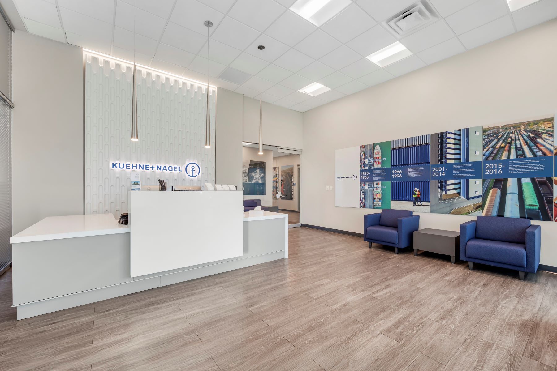 Kuehne + Nagel Industrial TI Warehouse and Office Buildout - El Paso Entry